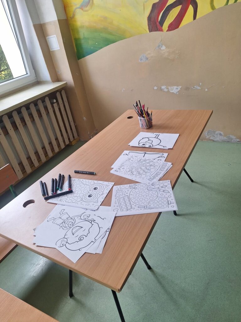 Dzień Kropki w klasach 1–3 SP35 w Łodzi