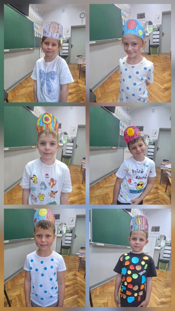 Dzień Kropki w klasach 1–3 SP35 w Łodzi